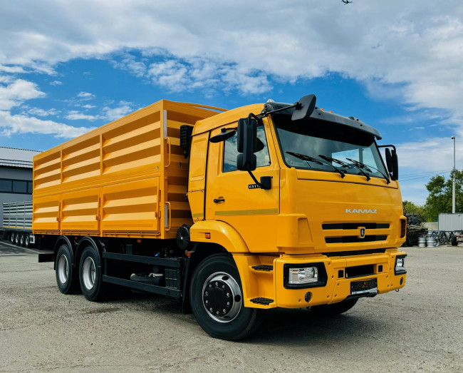 АВТОМОБИЛЬ БОРТОВОЙ ЗЕРНОВОЗ 653514  (ШАССИ КАМАЗ-65115-4052-56)